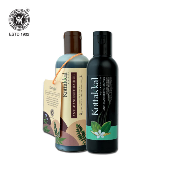 Anti Dandruff Hair Oil & Shampoo - Combo Pack