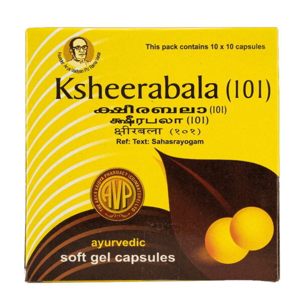 KSHEERABALA [101] CAPSULE  10Nos Strip