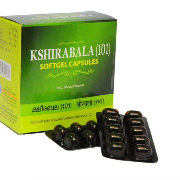 Kshirabala (101)  Soft Gel Capsule - 100Nos